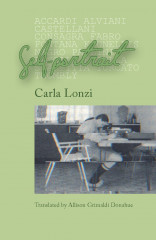 Carla Lonzi: Self-portrait