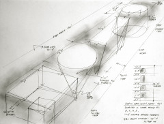 Heizer, Drawing for North, East, South, West, 1999