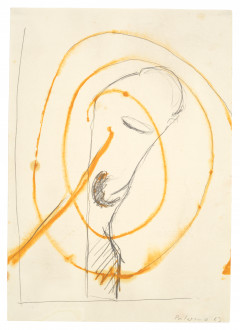 Palermo, Untitled (Head with Spiral), 1963