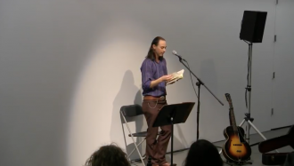 Norma Cole and Julian Talamantez Brolaski Video from Readings in Contemporary Poetry