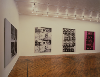 Installation view of Andy Warhol, 